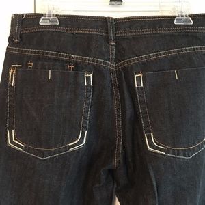"A" COLLECTION L.A GRAY-BLACK 5 POCKETS JEANS 34